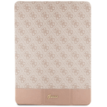Guess etui do iPad 10,2" GUFC10PS4SGP różowe Allover 4G Stripe