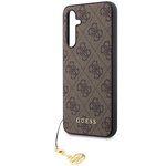 Guess nakładka do Samsung Galaxy A54 5G GUHCSA54GF4GBR brązowa hardcase 4G Charms Collection