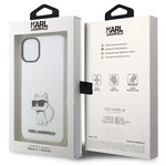 Karl Lagerfeld nakładka do iPhone 11 / XR KLHCN61HNCHTCT transparentna hardcase Ikonik Choupette