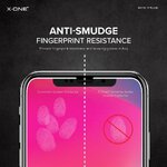 Szkło hartowane X-ONE 3D Full Cover - do Samsung Galaxy S21 Plus (case friendly) - działający czytnik