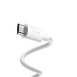Baseus kabel Simple Wisdom USB - microUSB 1,5 m 2,1A biały 2 szt