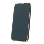Etui Smart Gold Frame Mag do iPhone 14 Pro 6,1" ciemnozielony