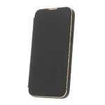 Etui Smart Gold Frame Mag do iPhone 13 Pro Max 6,7" czarny
