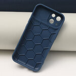 Nakładka Honeycomb do iPhone 12 6,1" ciemnoniebieska