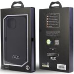 Audi nakładka do iPhone 14 6,1" AU-LSRIP14-Q3/D1-BK czarna hard case Silicone