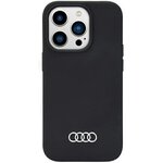 Audi nakładka do iPhone 14 Pro 6,1" AU-LSRIP14P-Q3/D1-BK czarna hard case Silicone