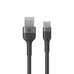 Forever kabel Flexible USB - USB-C 1,0 m 3A czarny