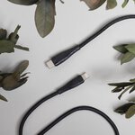 Maxlife kabel MXUC-08 USB-C - Lightning 1,0 m 27W czarny nylonowy