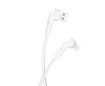 Maxlife kabel kątowy MXUC-09 USB - Lightning 1,0 m 2,4A biały