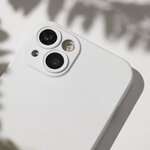 Nakładka Matt TPU do iPhone 15 Plus 6,7" biała