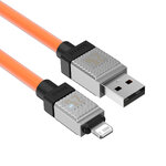 Baseus kabel CoolPlay USB - Lightning 1m 2,4A pomarańczowy