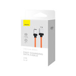 Baseus kabel CoolPlay USB - Lightning 2m 2,4A pomarańczowy