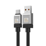 Baseus kabel CoolPlay USB - USB-C 1m 100W czarny