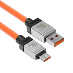 Baseus kabel CoolPlay USB - USB-C 1m 100W pomarańczowy
