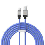 Baseus kabel CoolPlay USB - USB-C 2m 100W niebieski