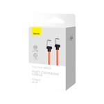 Baseus kabel CoolPlay USB-C - Lightning 2m 20W pomarańczowy