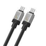 Baseus kabel CoolPlay USB-C - USB-C 1m 100W czarny
