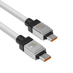 Baseus kabel CoolPlay USB-C - USB-C 2m 100W biały