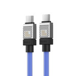 Baseus kabel CoolPlay USB-C - USB-C 2m 100W niebieski