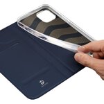 DUX DUCIS Skin Pro - futerał z klapką do Apple iPhone 15 Plus niebieski