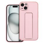 Futera LEATHER Case Kickstand do IPHONE 15 PLUS rowy