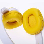 Harry Potter słuchawki nauszne Flip 'N Switch 2.0 Headphones biało-złote