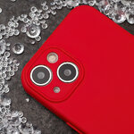 Nakładka Silicon do iPhone 15 6,1" czerwona