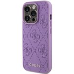 Guess nakładka do iPhone 15 Pro Max 6,7" GUHCP15XP4EPMU jasnofioletowa HC PU Quilted 4G Classic