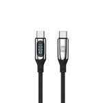 Forever kabel LCD USB-C - USB-C 1,0 m 100W czarny