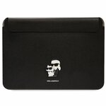 Karl Lagerfeld torba na laptopa 16" KLCS16SAKCPMK czarna Saffiano Karl&Choupette