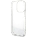 Guess nakładka do iPhone 14 Pro 6,1" GUHCP14LLCSGSGH biała hard case Liquid Glitter Marble