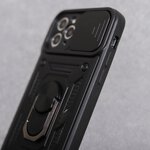 Nakładka Defender Slide do iPhone 15 Pro 6,1" czarna