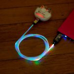Rick & Morty kabel USB-C- Lighting 1,2 m Shock! 10W