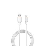 Devia kabel Jelly USB - Lightning 1,2 m 2,4A biały