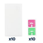 Szkło hartowane 2,5D do iPhone 13 Pro Max 6,7" / 14 6,7" Plus 10w1