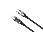 Forever kabel LCD USB-C - USB-C 1,0 m 100W czarny