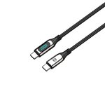 Forever kabel LCD USB-C - USB-C 1,0 m 100W czarny