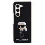 Karl Lagerfeld nakładka do Z Fold5 KLHCZFD5SNIKBCK czarna Silicone Ikonik