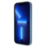 Guess nakładka do iPhone 15 Pro Max 6.7" GUHCP15XP4TDSCPB niebieska hardcase Crossbody 4G Metal Logo