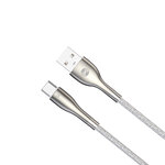 Forever kabel Sleek USB - USB-C 1,0 m 3A biały