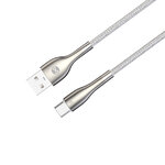 Forever kabel Sleek USB - USB-C 1,0 m 3A biały