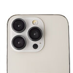 Zestaw szkieł na aparat do iPhone 15 Pro / 15 Pro Max czarna ramka (3 sztuki)
