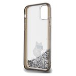 Karl Lagerfeld nakładka do iPhone 11 KLHCN61LKCNSK transparentna HC LIQ. GLITTER C