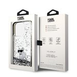 Karl Lagerfeld nakładka do iPhone 14 Pro Max 6,7" KLHCP14XLKCNSK HC LIQ. GLITTER C transparentna