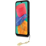 Guess nakładka do Samsung Galaxy S23 FE GUHCS23FEGF4GBR brązowa HC PU 4G CHARM