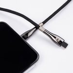 Forever kabel Sleek USB-C - USB-C 1,0 m 60W czarny