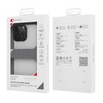 Comma nakładka Hard Jacket do iPhone 15 Pro Max przeźroczysta antybakteryjna