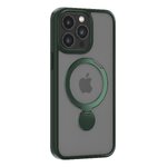 Comma nakładka Joy Shark Mag do iPhone 15 Plus ciemno zielona