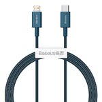 Baseus kabel Superior PD USB-C - Lightning 1,0m niebieski 20W