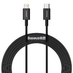 Baseus kabel Superior PD USB-C - Lightning 2,0m czarny 20W